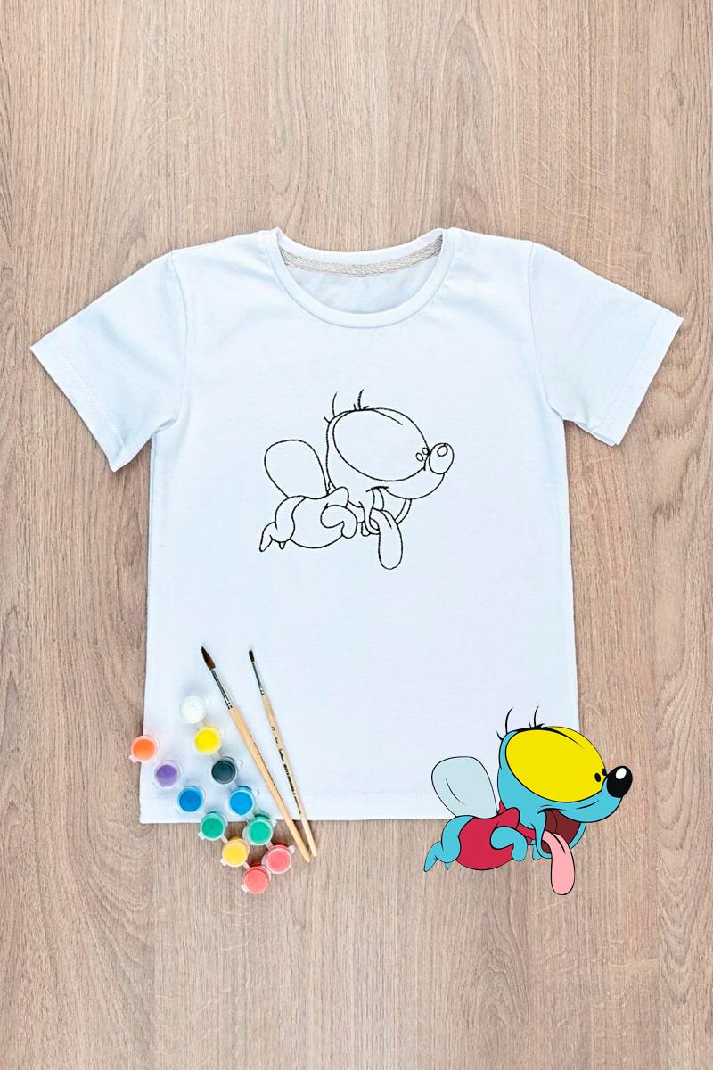 Футболка-раскраска детская ВЖИК, 260315111-004