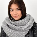 Снуд-шарф женский, серый 043200200-023