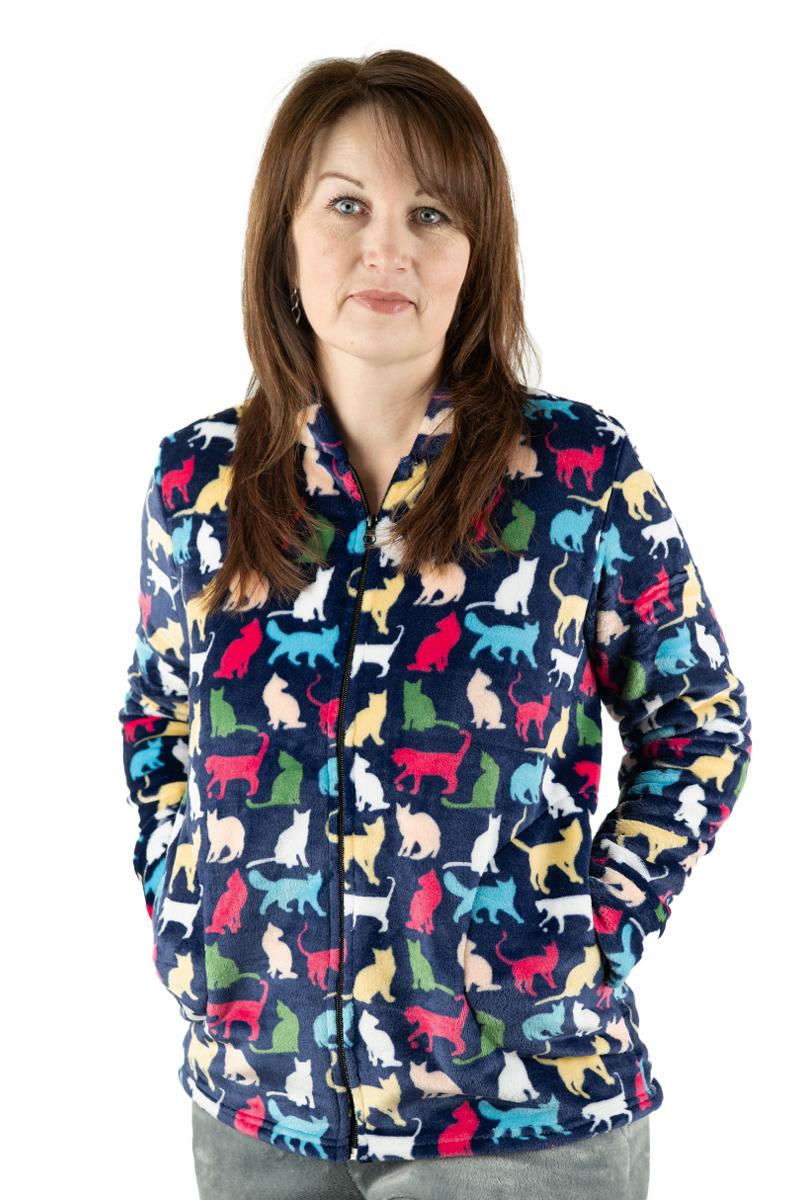 Кофта жіноча, синя 400823505-020