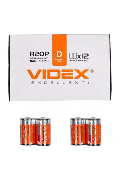 Подивитись Батарейка бочонок VIDEX R2OP/D, 2 шт 808207700 Батарейка бочонок VIDEX R2OP/D, 2 шт 808207700