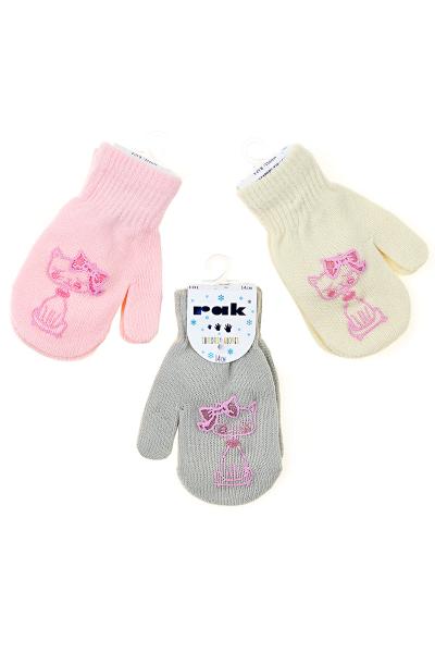 Рукавиці для дівчаток, Котики 62124701