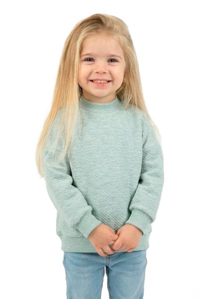 Світшот дитячий, ментоловий 230849314-037