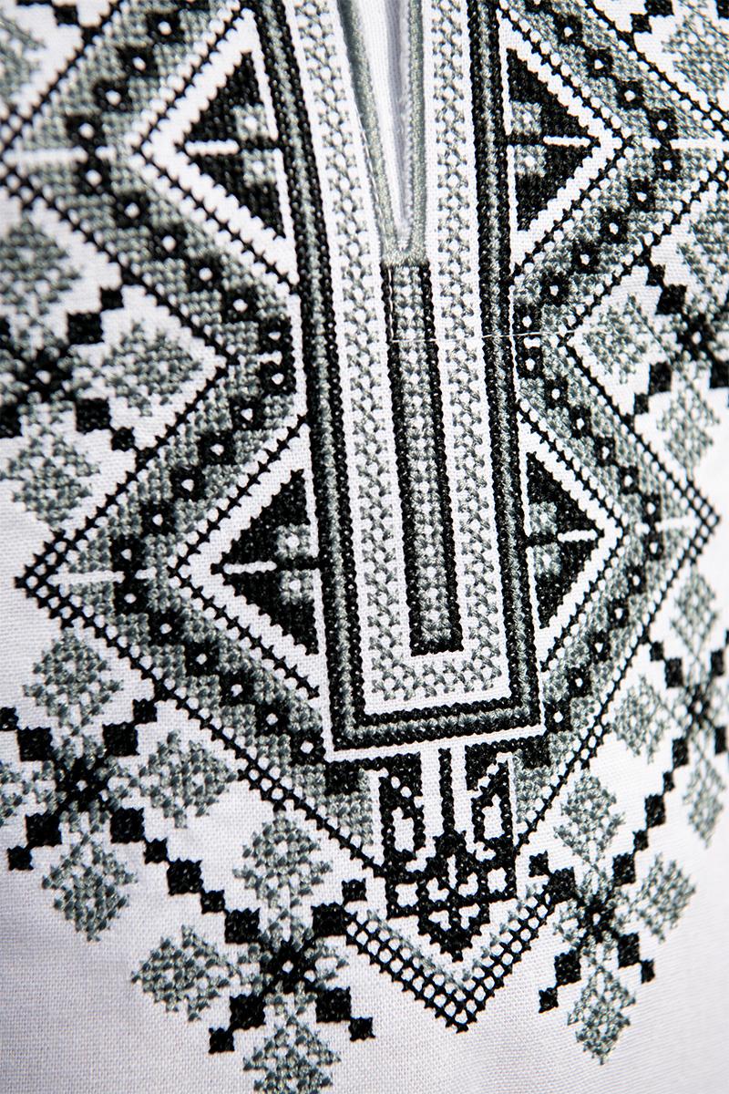 Вишиванка для хлопчиків, біла 210529193-001