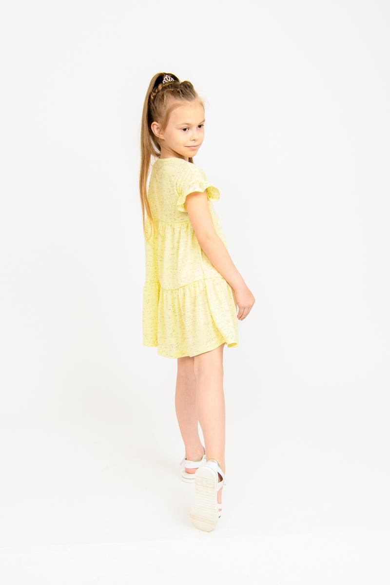 Платье для девочек, желтое 180677109-012