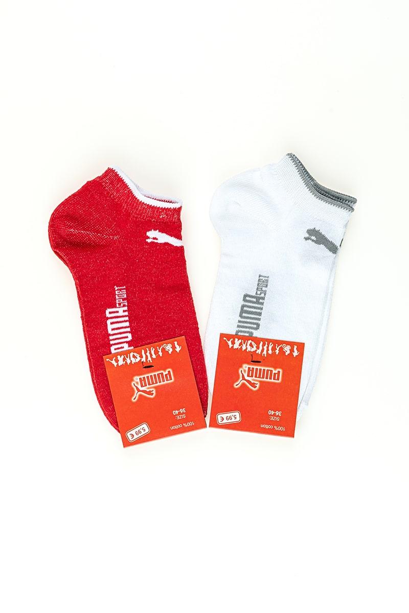 Шкарпетки жіночі укорочені, червоні 603003026-007