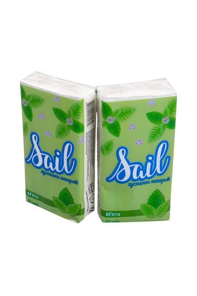 Серветки з ароматом М`ята 10 шт, 809309300-037