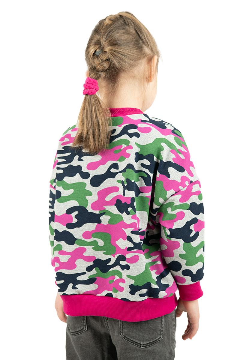 Світшот дитячий, малиновий 230850170-006