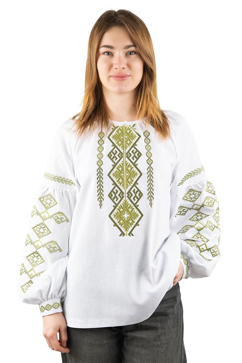 Вишиванка жіноча, біла 301061193-001