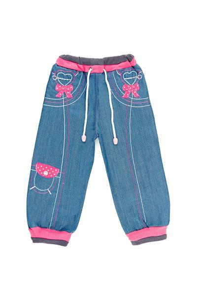 Штани для дівчинки, джинс 030314192-172
