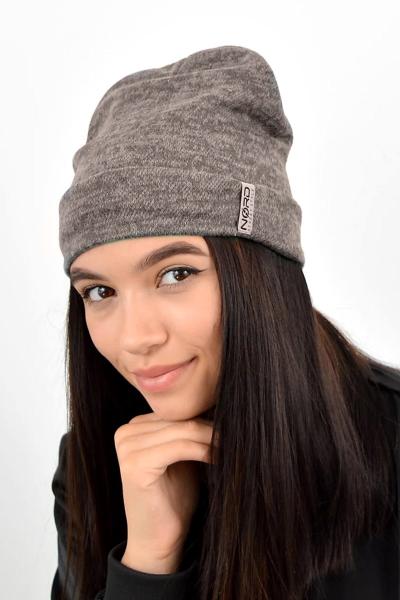 Шапка чулок, бежевая 041730-045