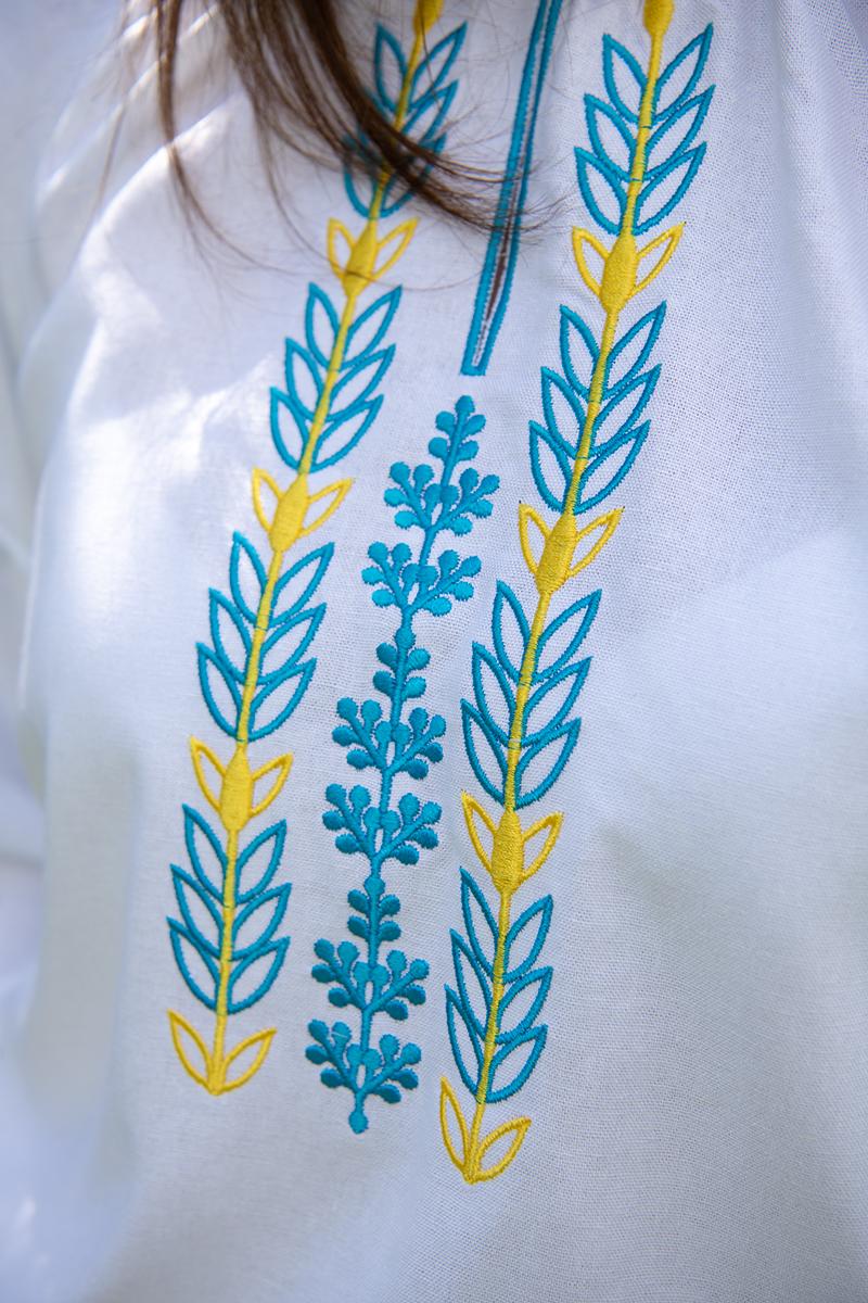Вишиванка жіноча, біла 301075193-001