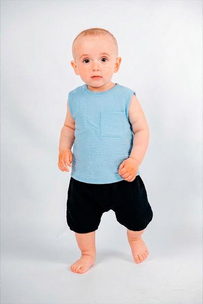 Комплект для хлопчика, блакитний 070331194-016