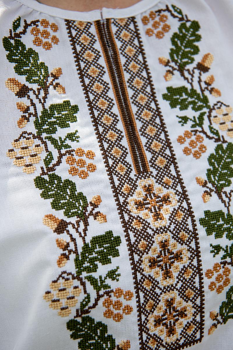 Вишиванка жіноча, біла 301053193-001