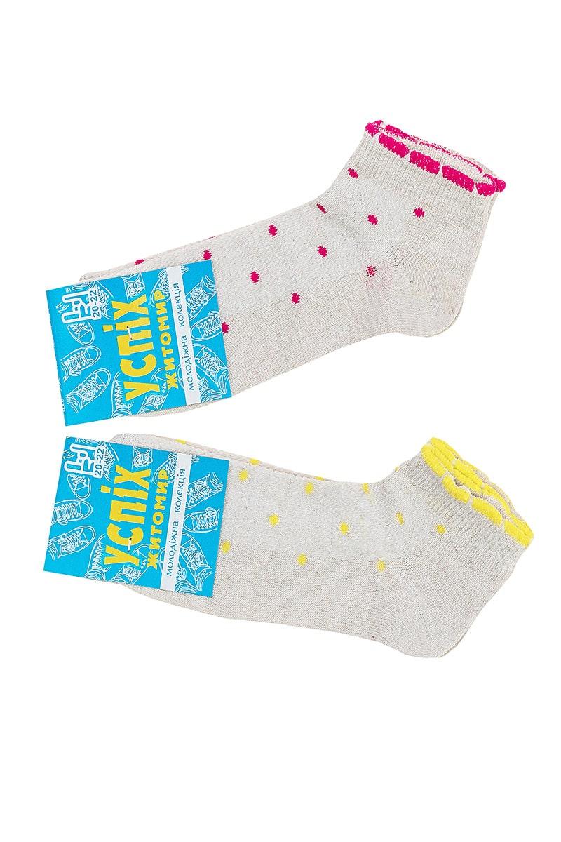 Шкарпетки для дівчаток, бежеві 6020012571-045