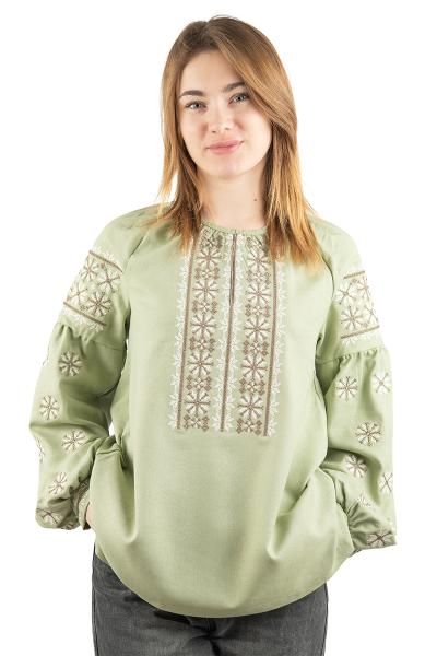 Вишиванка жіноча, оливкова 301063193-125