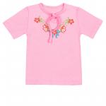 Блуза детская, розовая 010381304-005