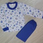 Пижама детская, синяя 170131202-020