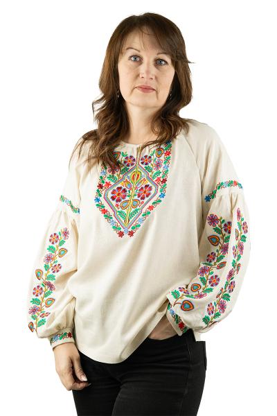 Вишиванка жіноча, натуральна 301062193-333