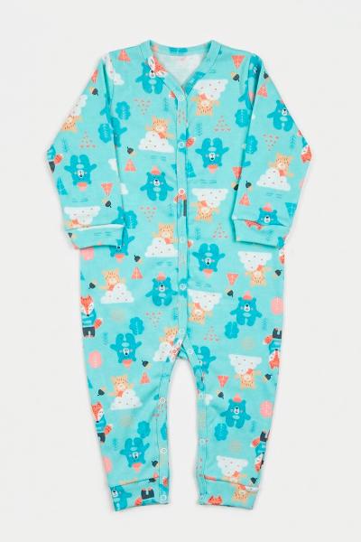 Комбинезон для малышей, мятный 060332305-304