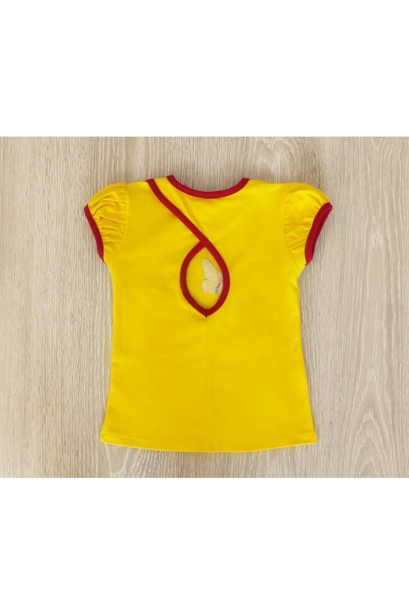 Блуза дитяча, жовта 010087111-012