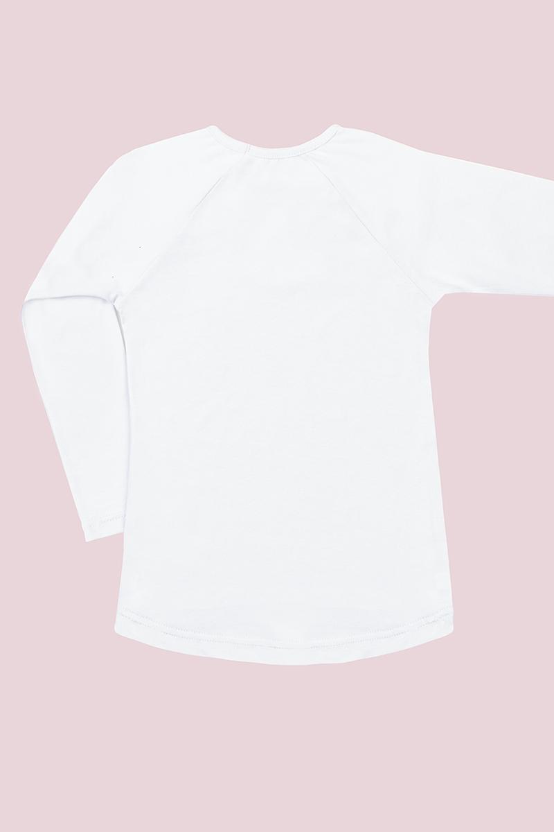 Блуза для школи, біла 010398111-001