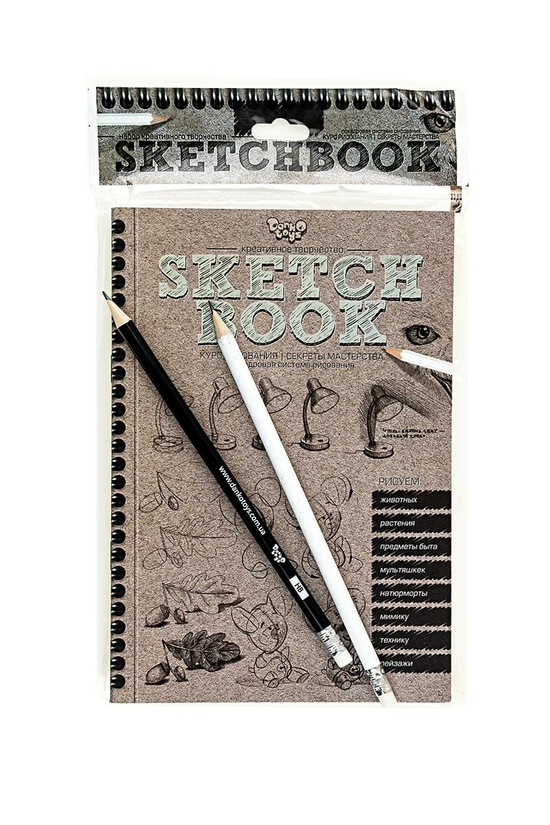 Книга-курс рисования Sketchbook с карандашами 859139300-000