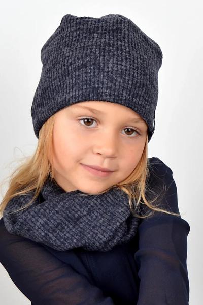 Шапка и хомут, темно-синий 041707-020