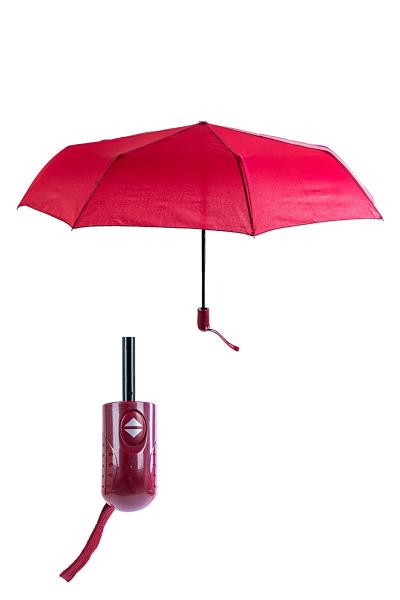 Зонтик складной автомат, малиновый 739729800-006