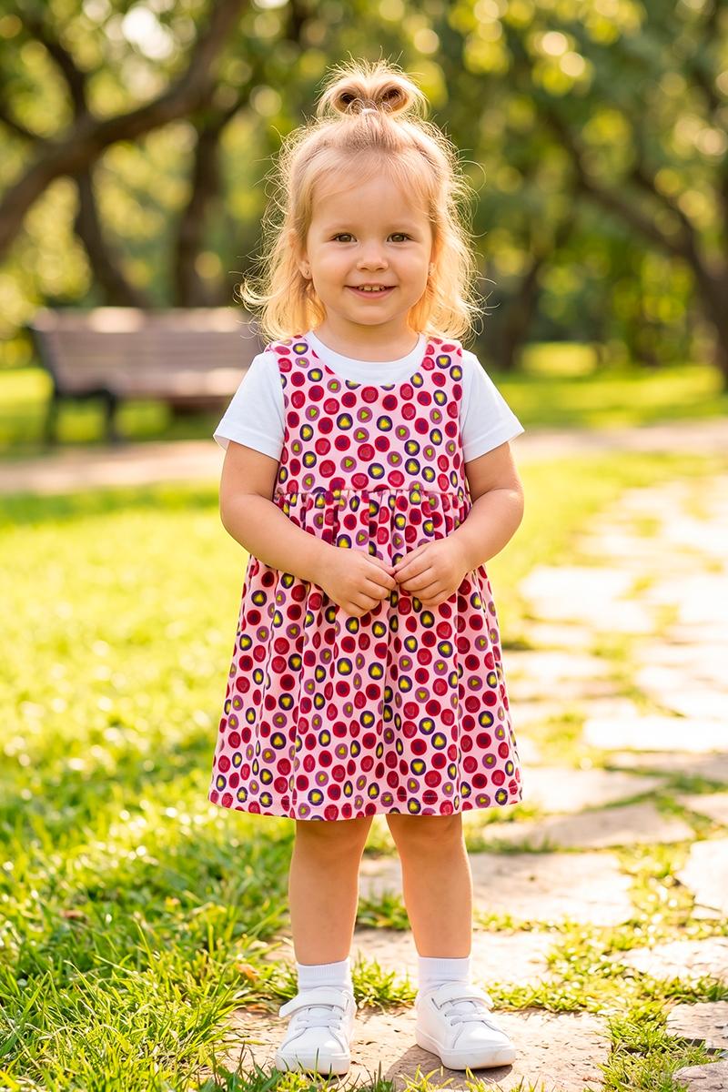 Плаття для дівчинки, рожеве 100251704-005