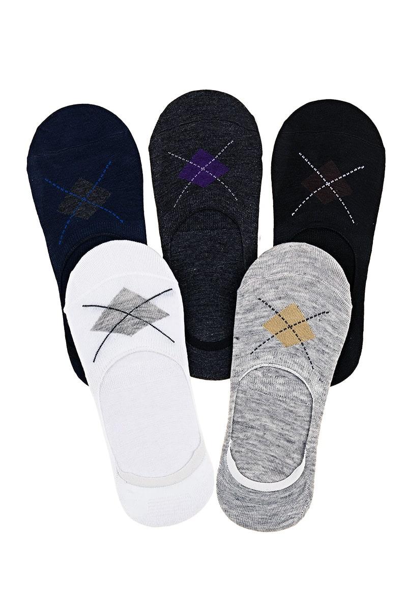 Шкарпетки-сліди чоловічі ЧАЙКА, різні забарвлення 021Н