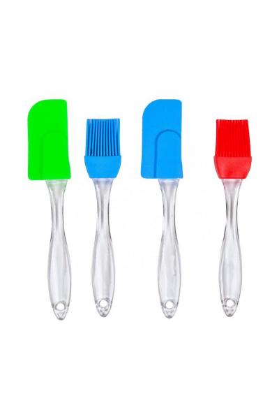 Посмотреть Набор лопатка и кисточка силиконовые, ассорти 809170200-000 Набор лопатка и кисточка силиконовые, ассорти 809170200-000