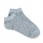 Носки мужские короткие, серый меланж 600854194-027