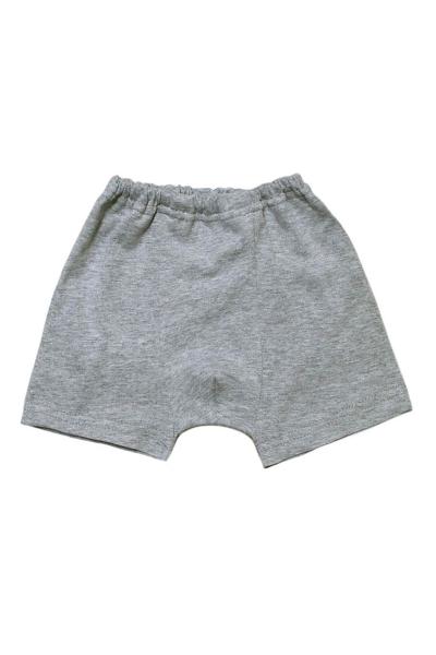 Трусы-боксеры для мальчика, серый меланж 250110403-027