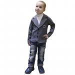 Пиджак для мальчика, серый 050065258-023