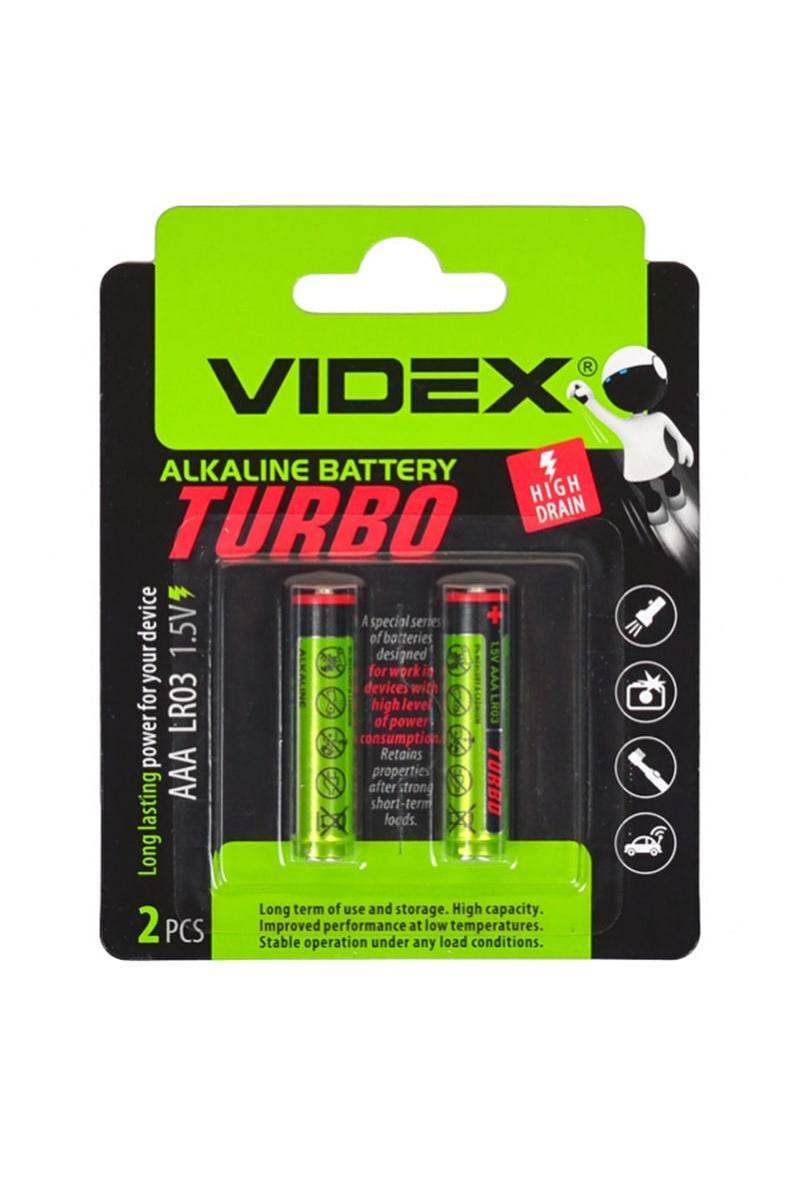 Батарейка минипальчиковая Videx, 2 шт TURBO 808207600