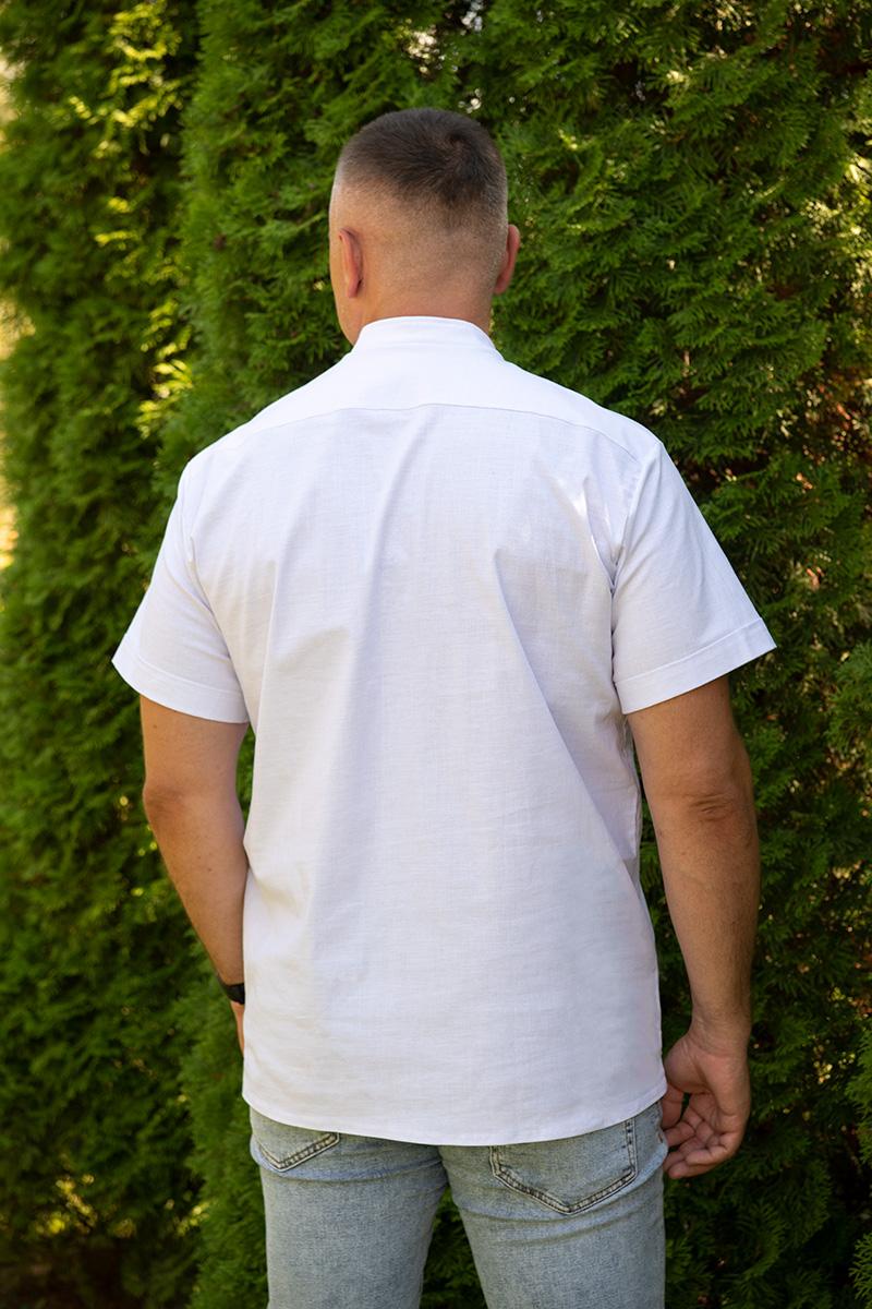 Рубашка мужская, белая 470116193-001