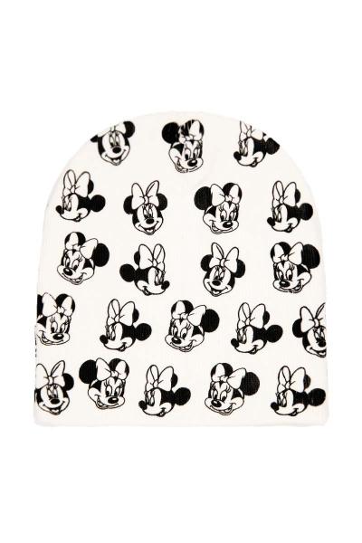 Шапка для дівчинки, біла 047103100-001