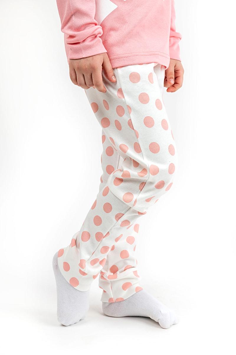 Пижама детская КОШКА, розовая 170454305-005