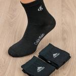 Шкарпетки чоловічі укорочені, чорні 600080011-002