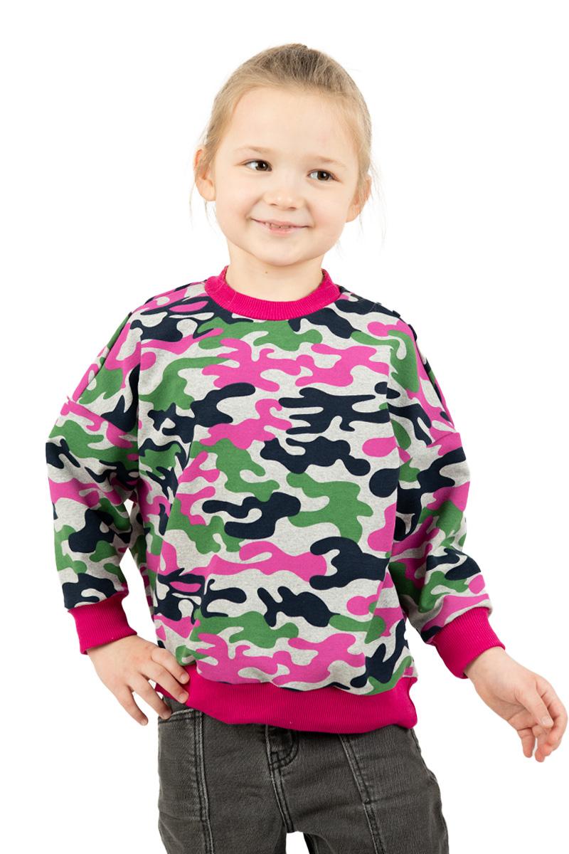 Світшот дитячий, малиновий 230850170-006