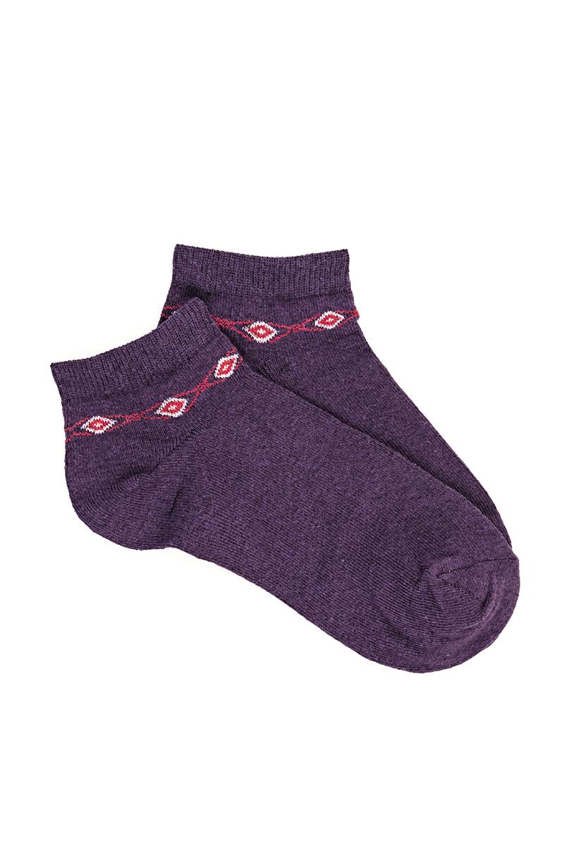 Шкарпетки жіночі укорочені, бузковий 603004026-010