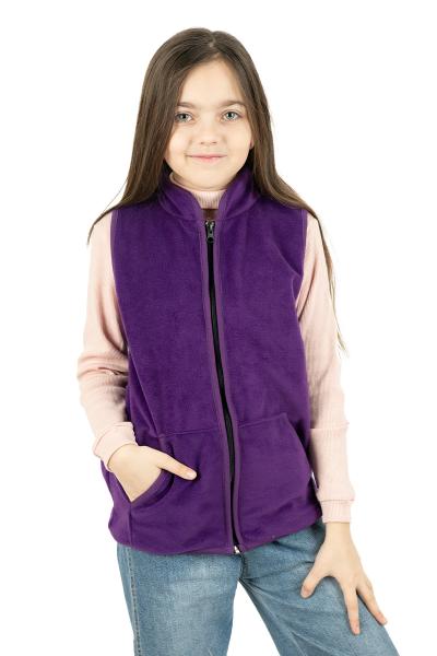 Жилет дитячий, фіолетовий 050078901-160