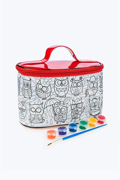 Сумка-раскраска MY COLOR CASE, СОВА, 858921900-002