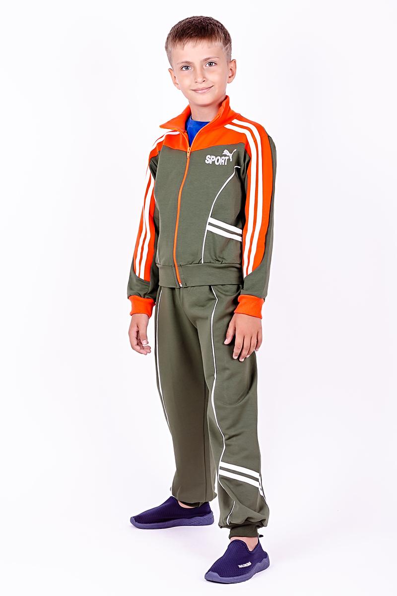 Спортивный костюм детский, хаки 080706170-022