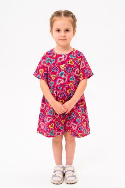 Платье для девочек, малиновое 180690146-006
