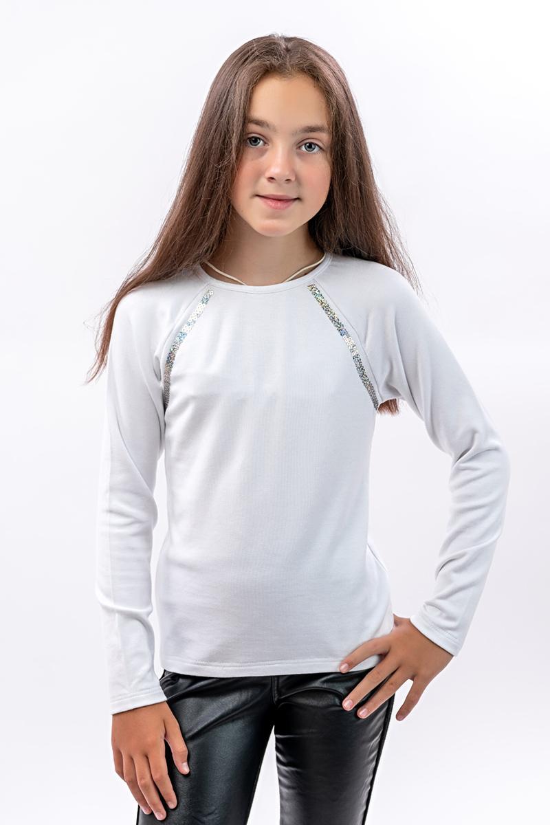 Блуза для школы, белая 010398111-001