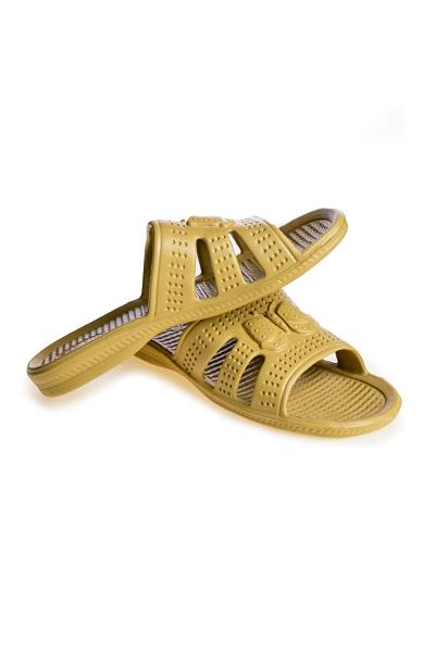 Шльопанці жіночі, бежеві 701895430-045