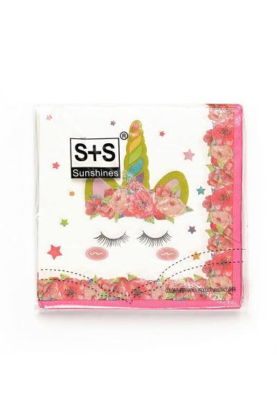 Салфетки, Единорог 9512