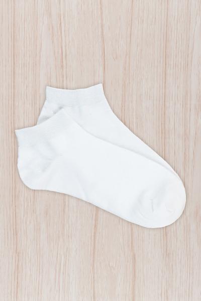 Шкарпетки чоловічі короткі, білі 600854194-001