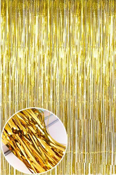 Шторка для фото зоны, золотая 1505176